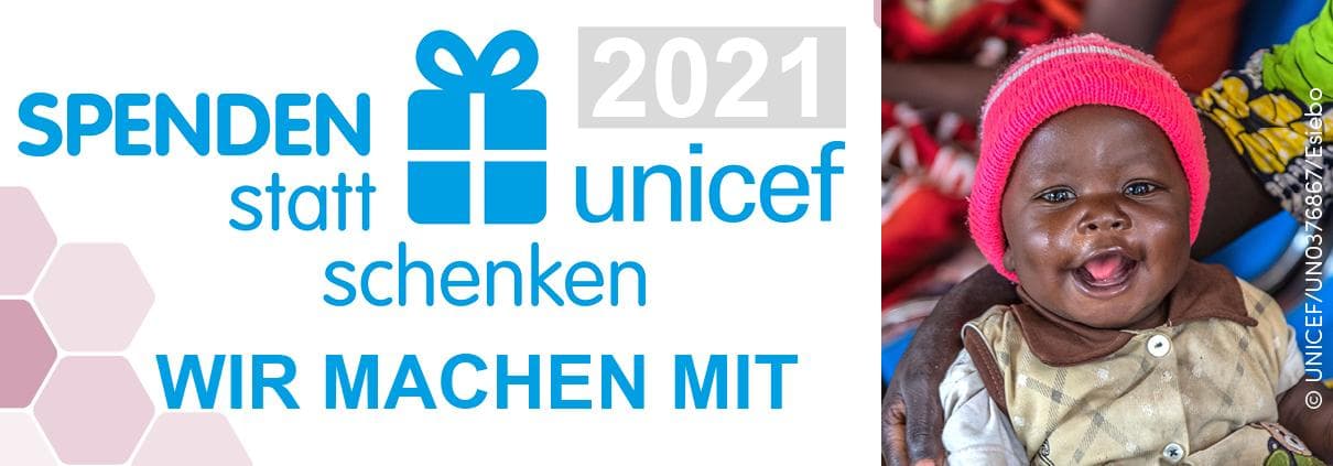 Spenden statt schenken!