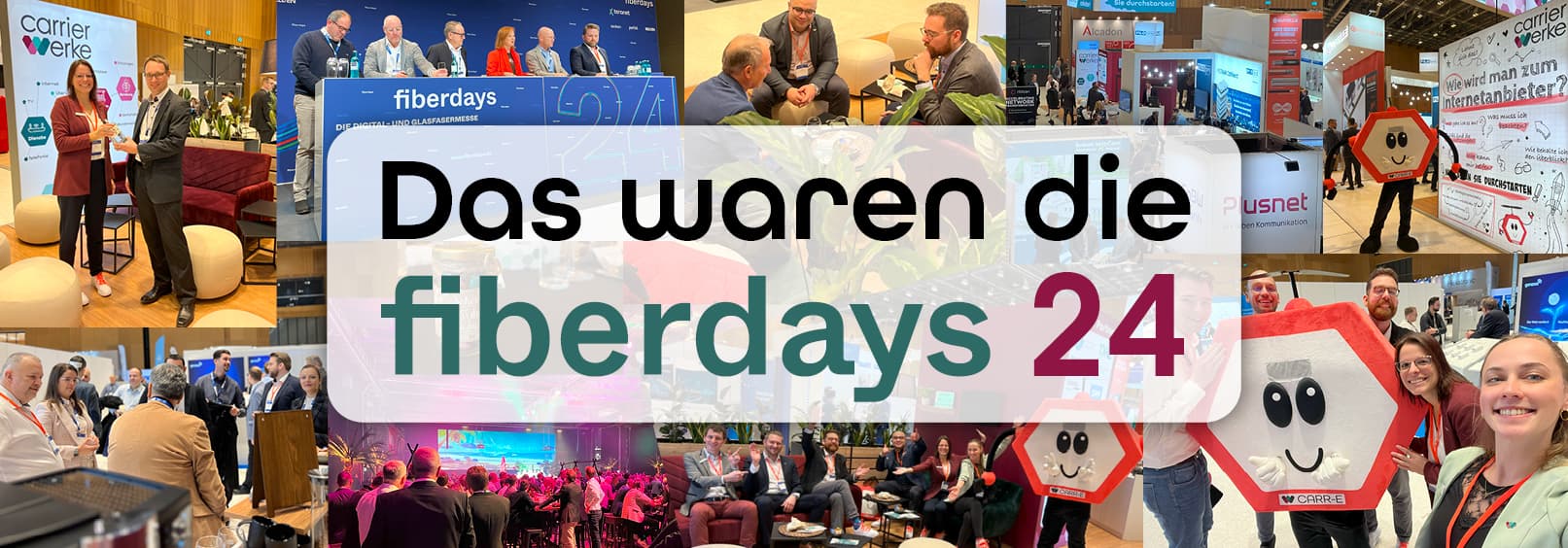 carrierwerke auf den fiberdays24!