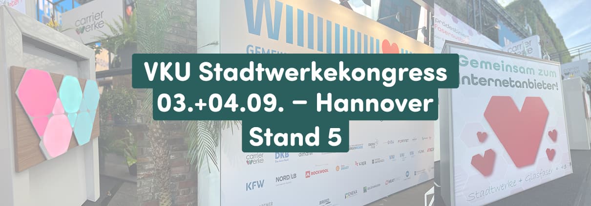 carrierwerke auf dem VKU Stadtwerkekongress 24