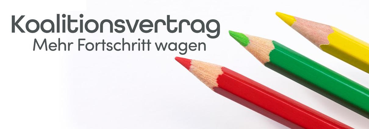 Koalitionsvertrag – Blick auf Digitalisierung
